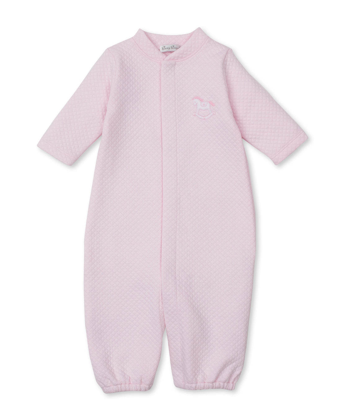 Riding Rockers Jacquard Converter Gown: Light Pink