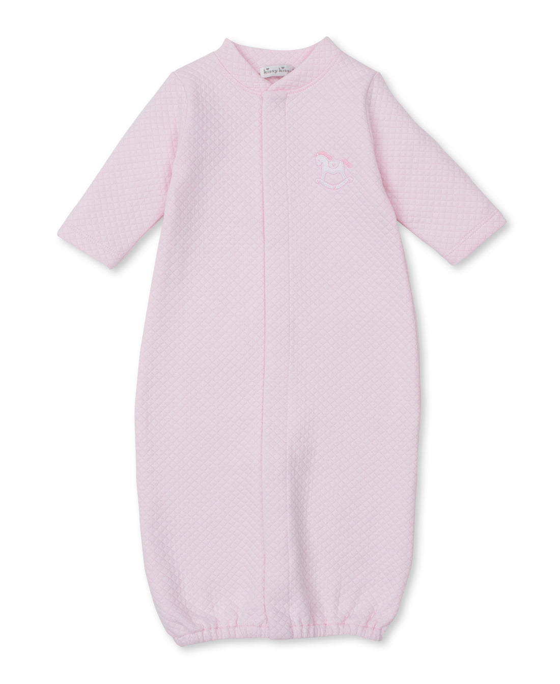 Riding Rockers Jacquard Converter Gown: Light Pink