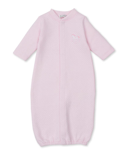 Riding Rockers Jacquard Converter Gown: Light Pink