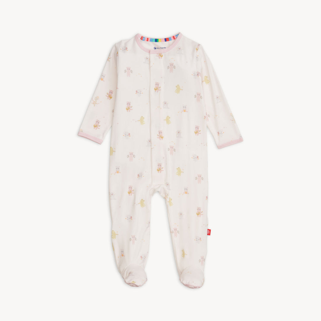 Pink Baby Beats Modal Magnetic Footie