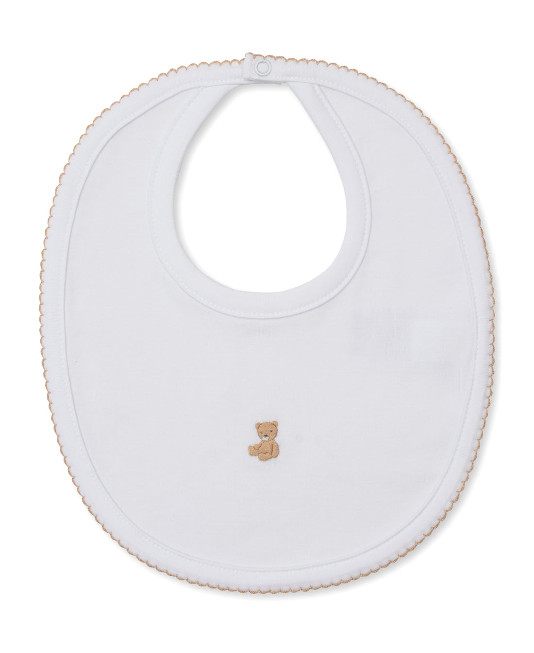 Teddy Bear Time Embroidered Bib