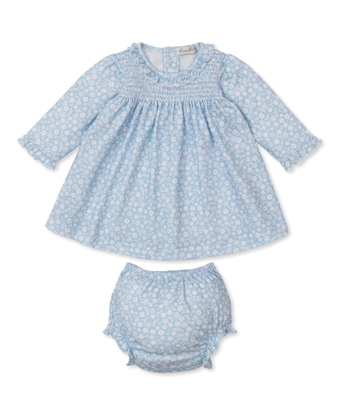 Fall in Bloom Baby Dress with Bloomer