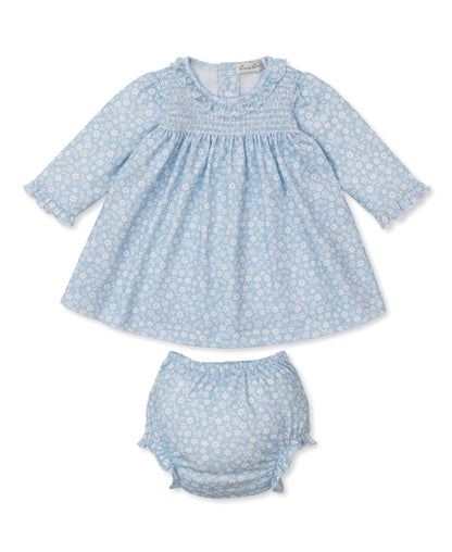 Fall in Bloom Baby Dress with Bloomer