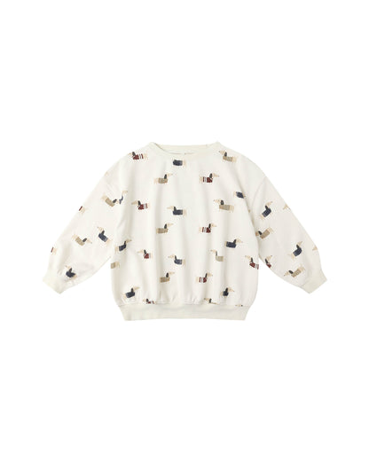 Relaxed Sweatshirt: Dachshund
