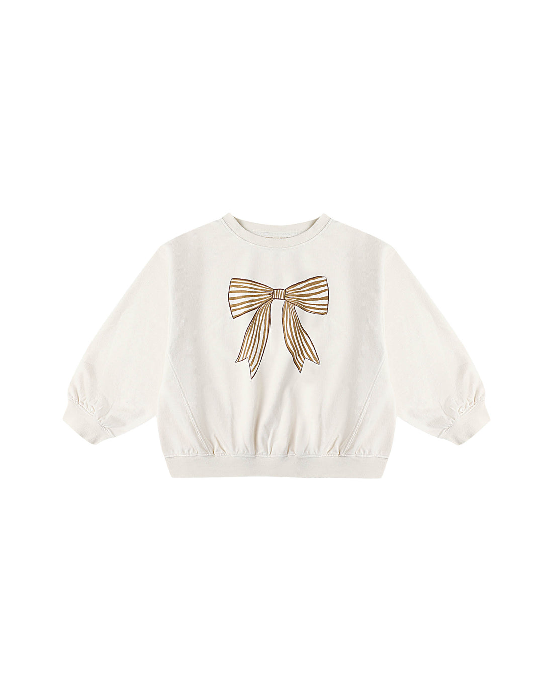 Oversized Sweatshirt: Bow