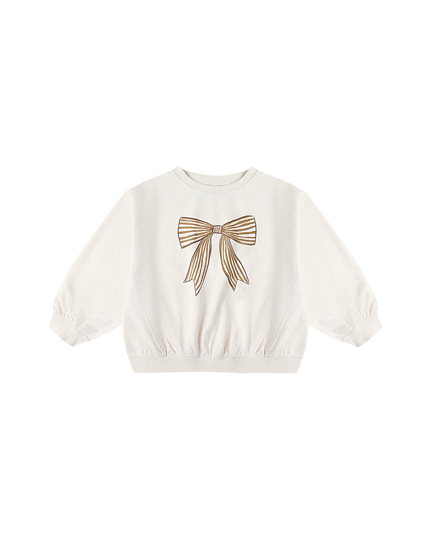 Oversized Sweatshirt: Bow
