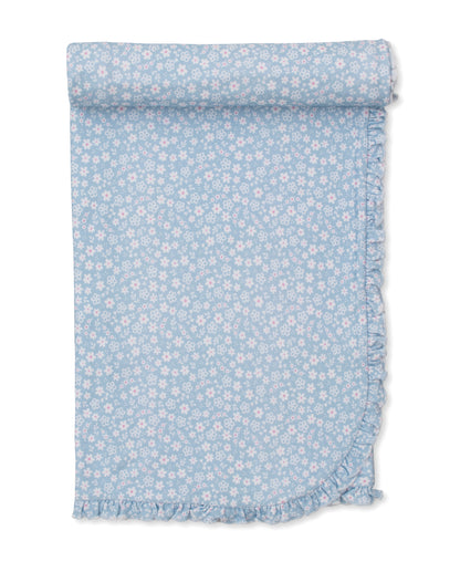 Fall in Bloom Ruffle Receiving Blanket