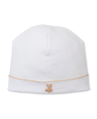 Teddy Bear Time Embroidered Baby Beanie
