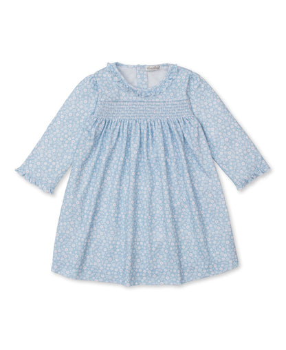 Fall in Bloom Smocked Toddler Dress