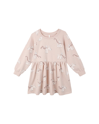 Raglan Dress: Poodles