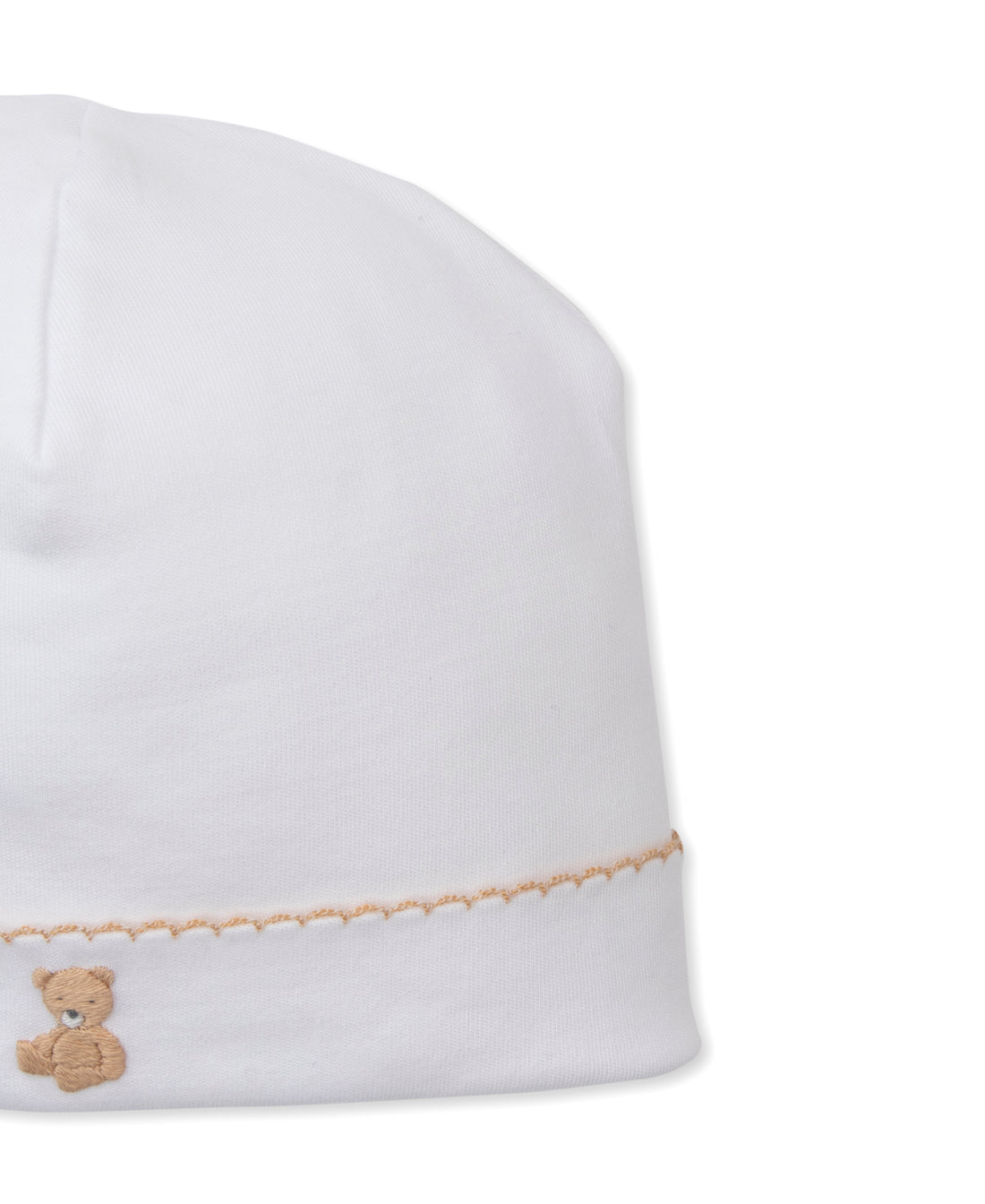 Teddy Bear Time Embroidered Baby Beanie