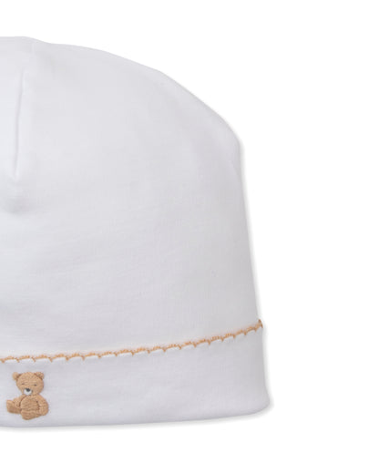 Teddy Bear Time Embroidered Baby Beanie