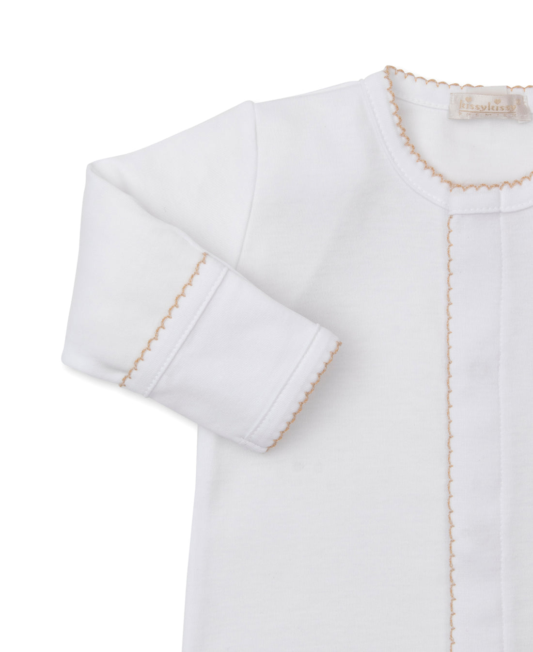 Teddy Bear Time Embroidered Footie