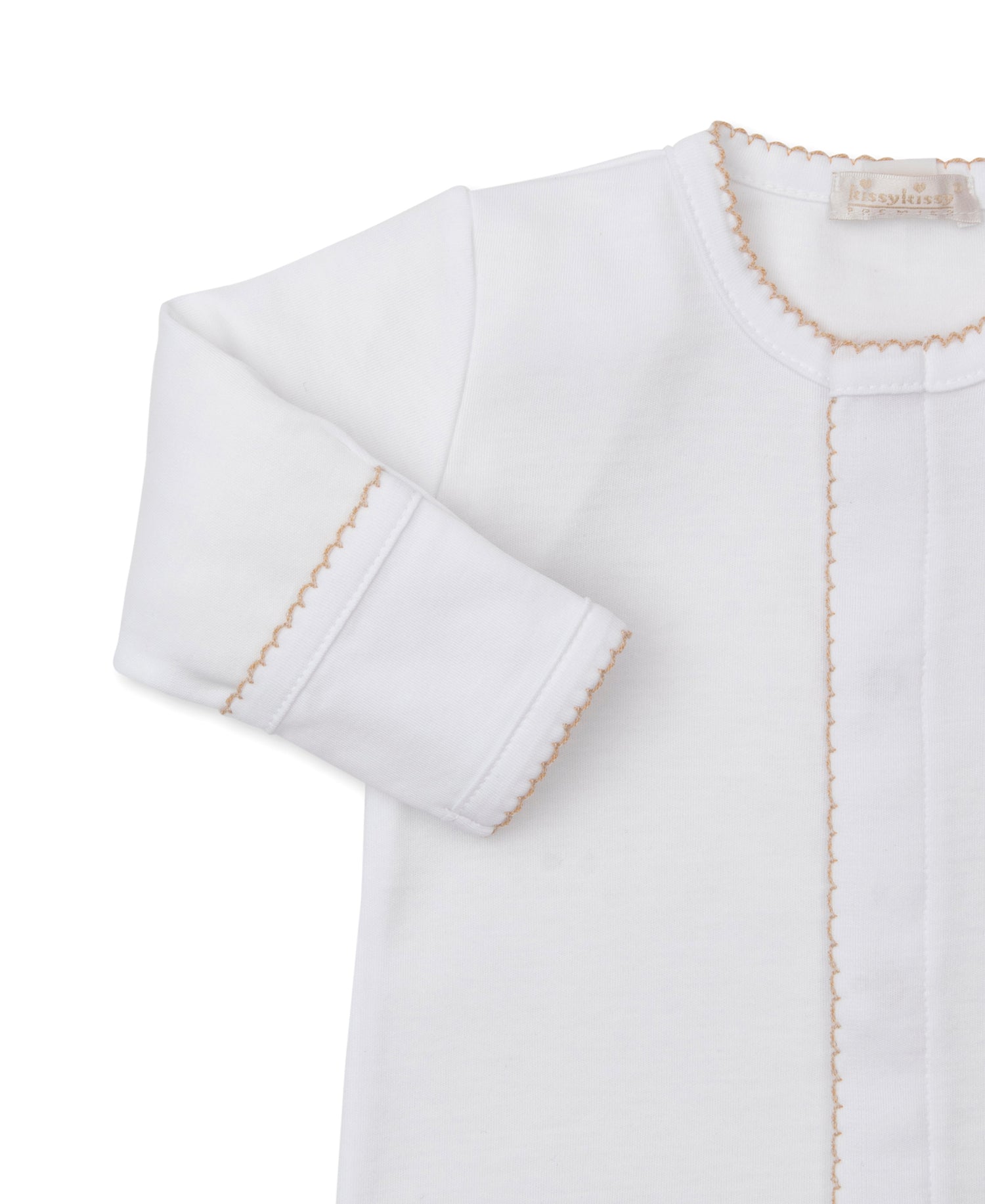 Teddy Bear Time Embroidered Footie