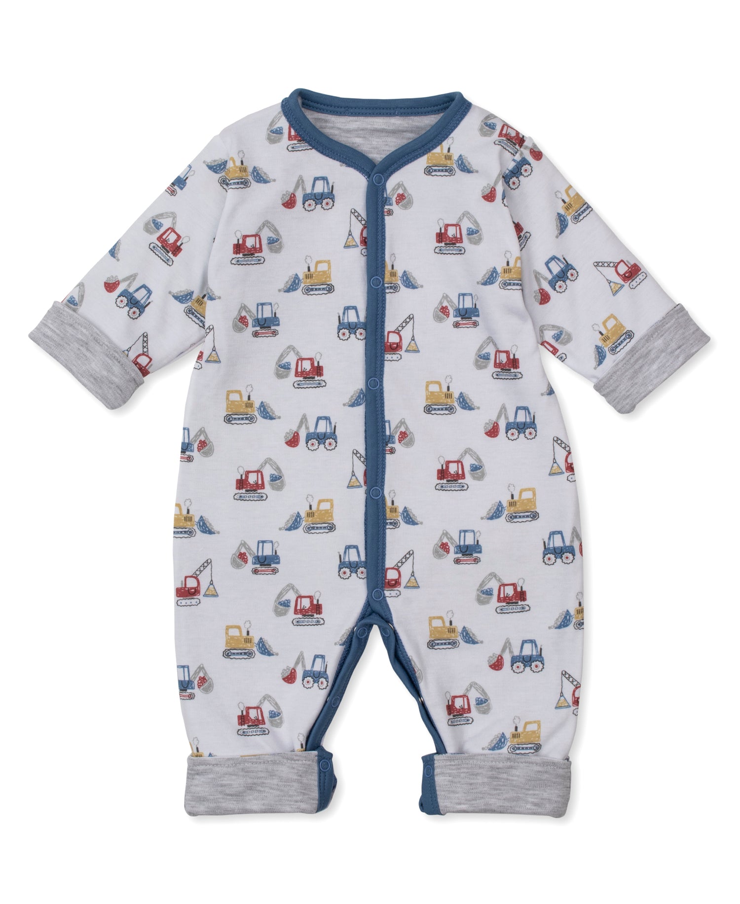 Construction Diggers Reversible Playsuit