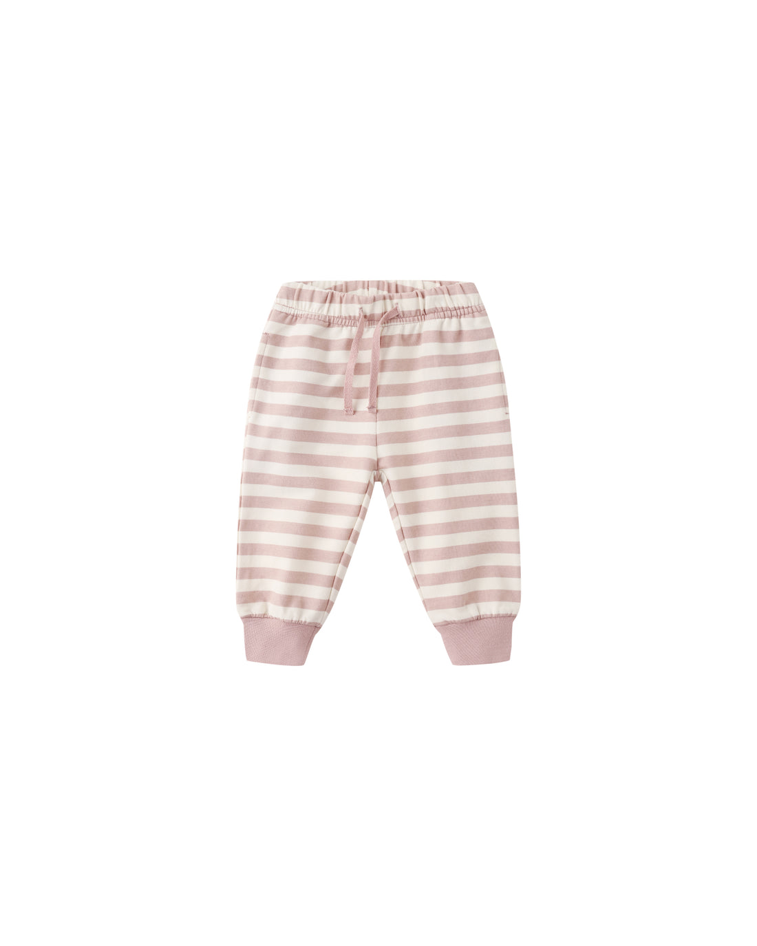 Relaxed Sweatpant: Pink Stripe