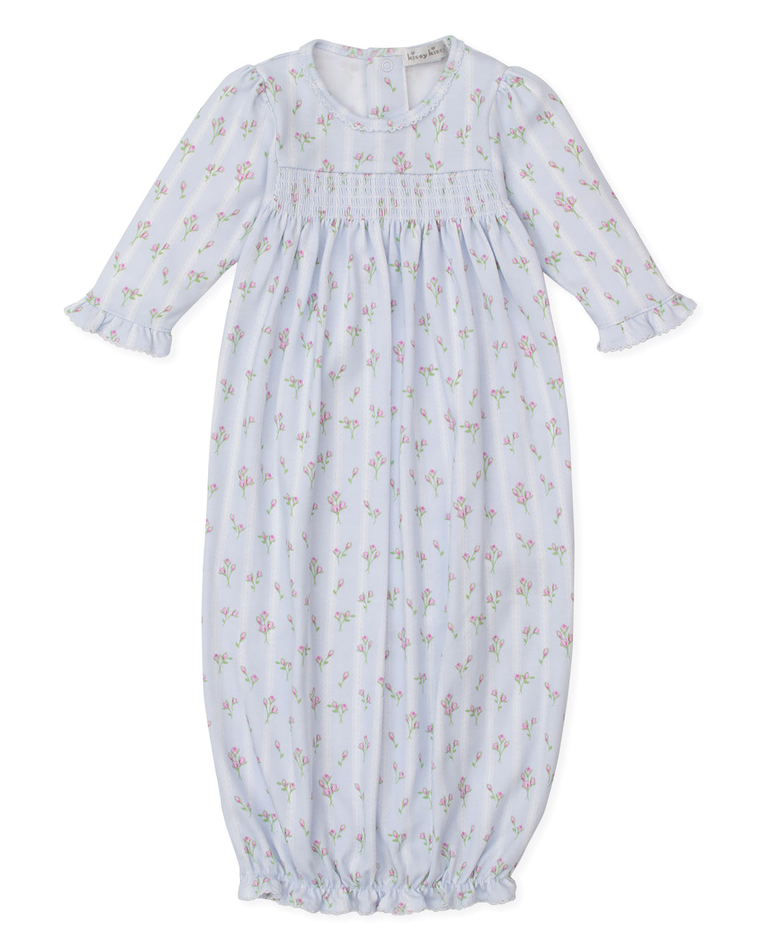 Ribbon Stripe Bouquets Smocked Sleep Sack