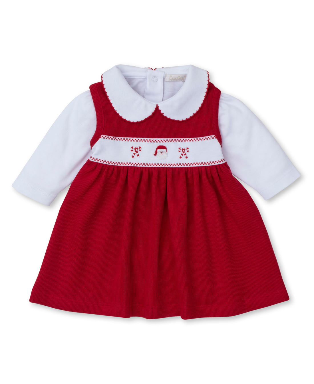 CLB Holiday Medley 2-Piece Hand Smocked Jumper Set