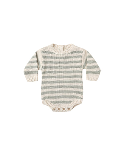 Rex Romper: Fern Stripe