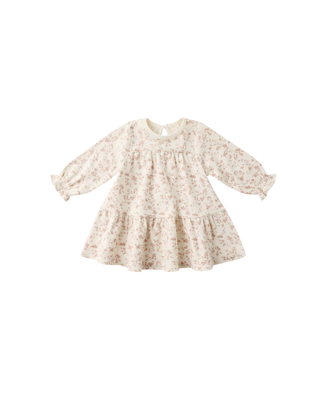 Tiered Jersey Dress: French Garden