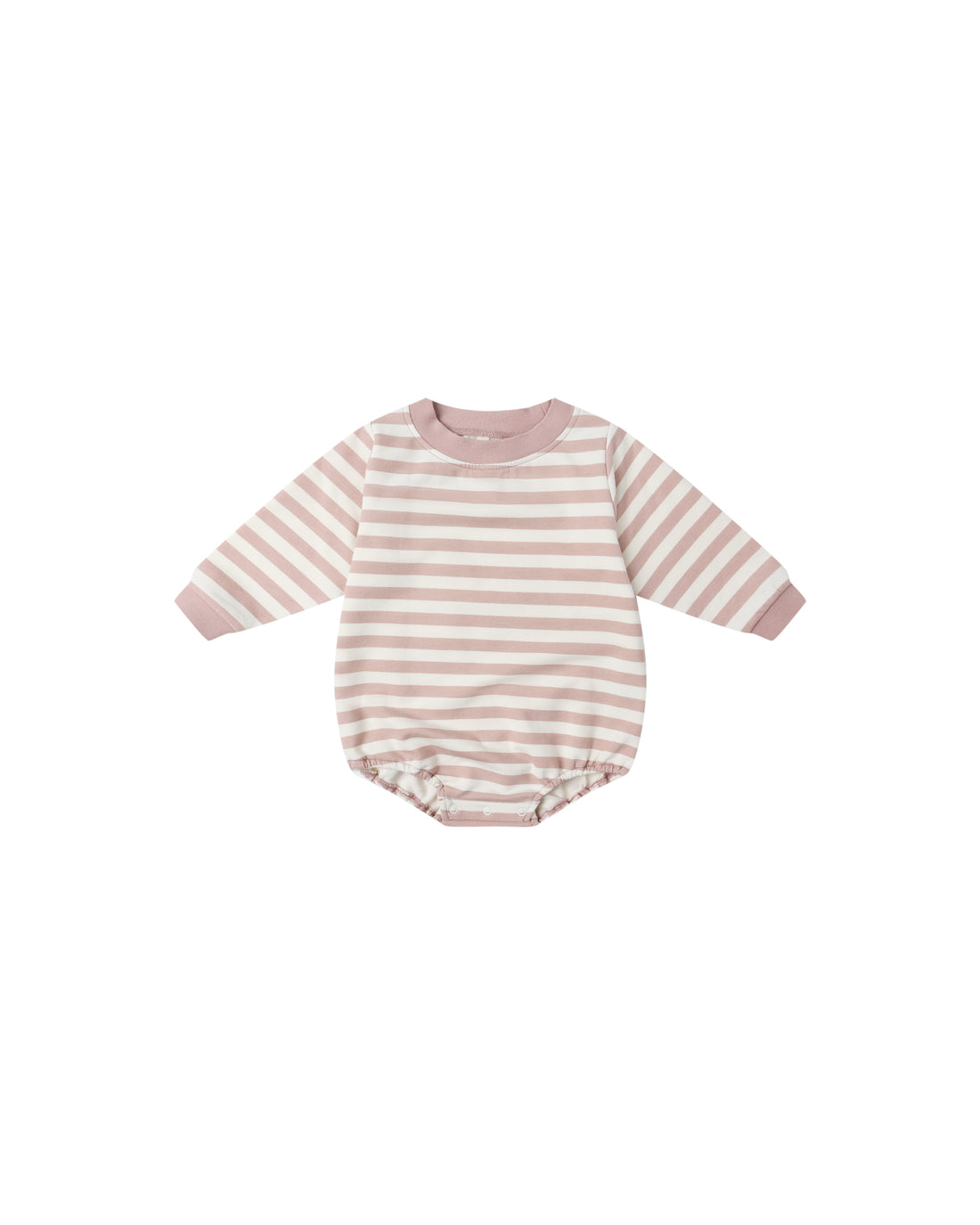 Crewneck Bubble: Pink Stripe