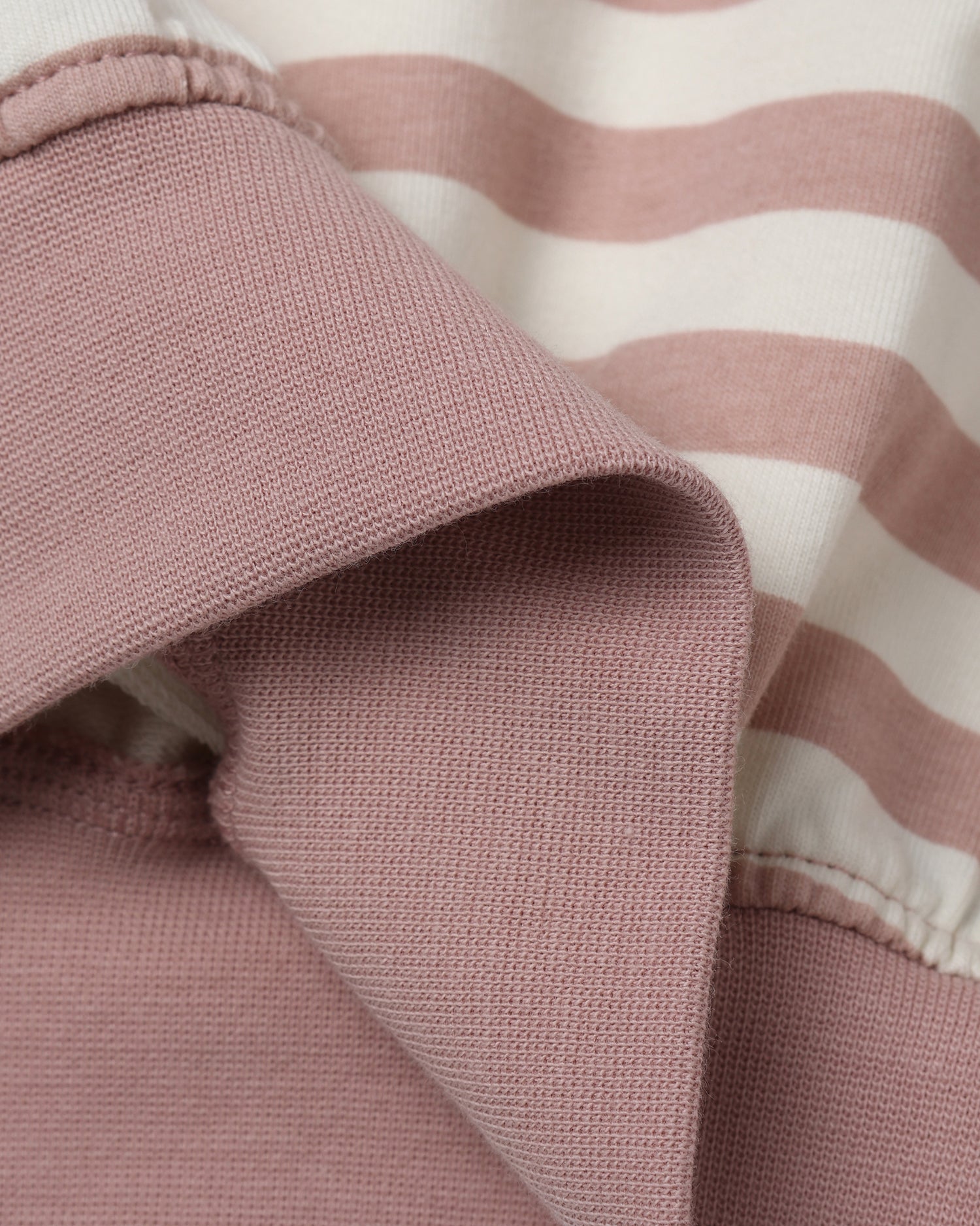 Relaxed Sweatpant: Pink Stripe