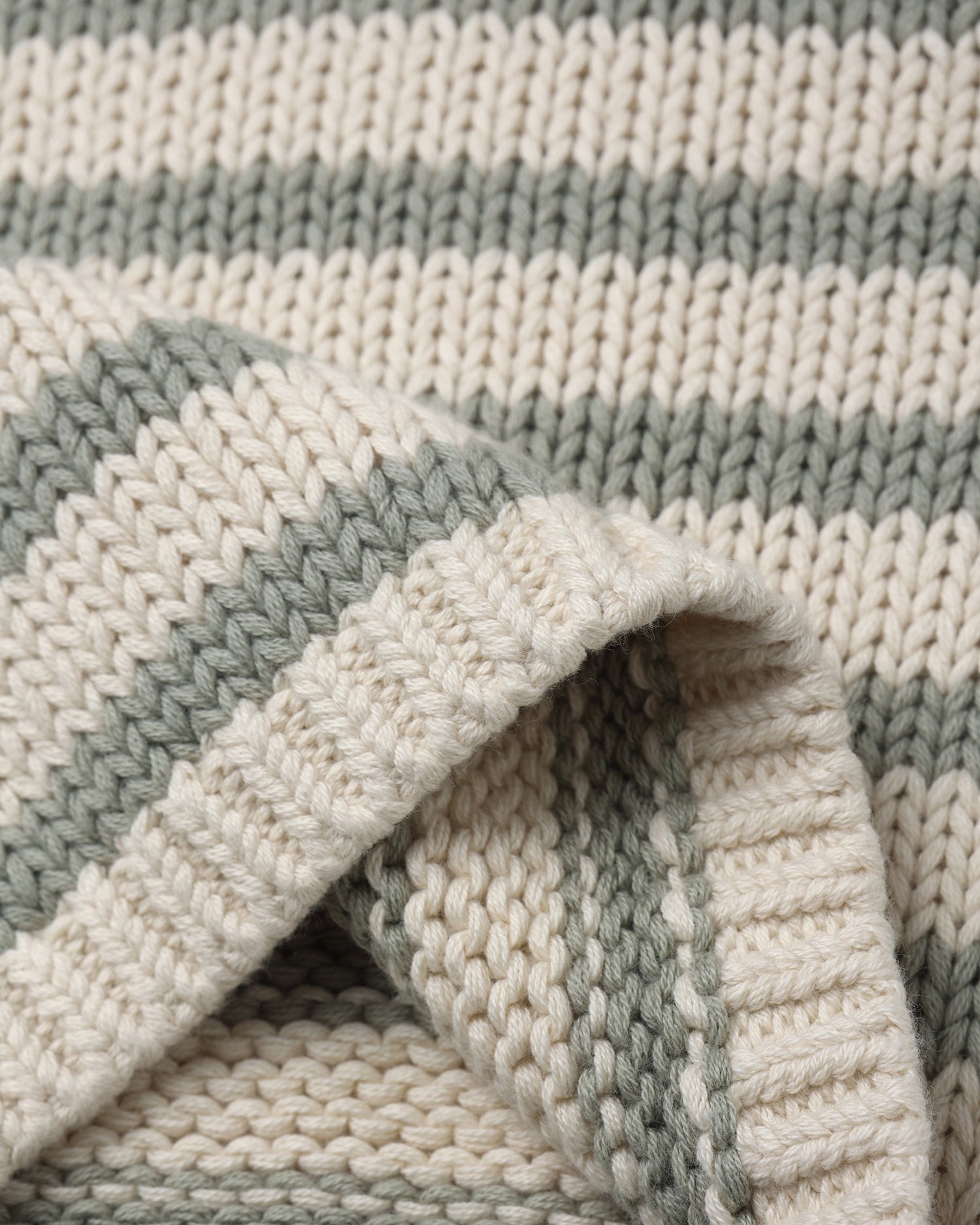 Rex Sweater: Fern Stripe