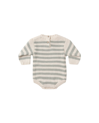 Rex Romper: Fern Stripe