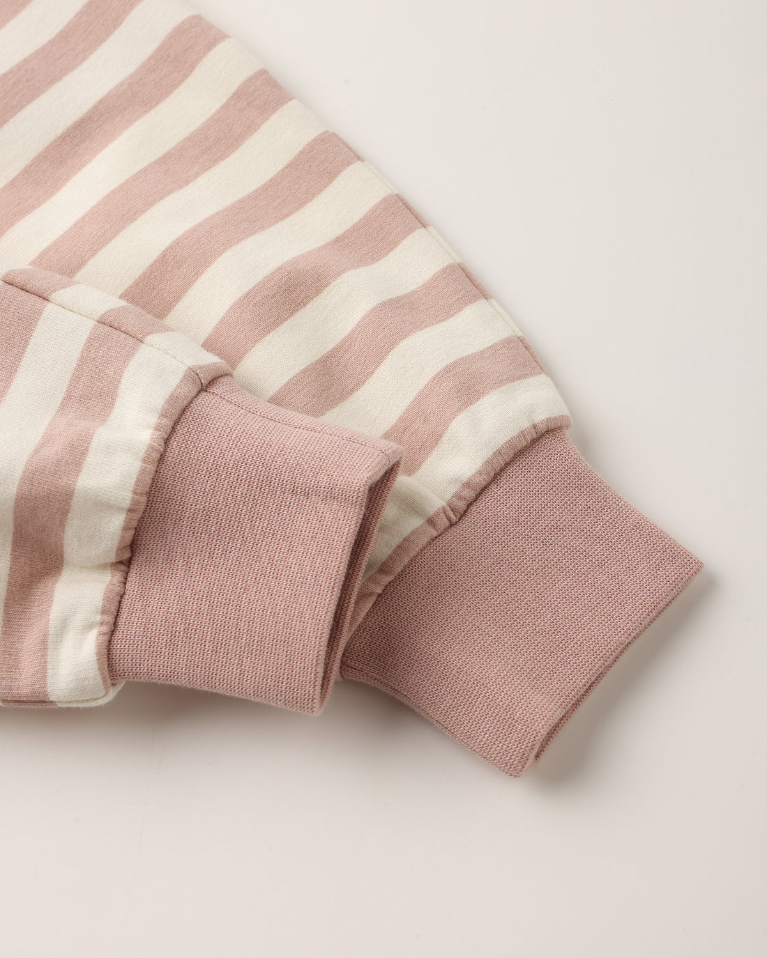 Relaxed Sweatpant: Pink Stripe