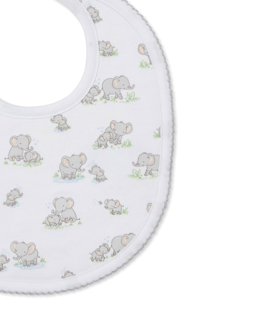 Elephant Esprit Print Bib