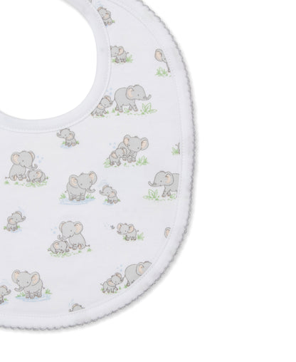 Elephant Esprit Print Bib