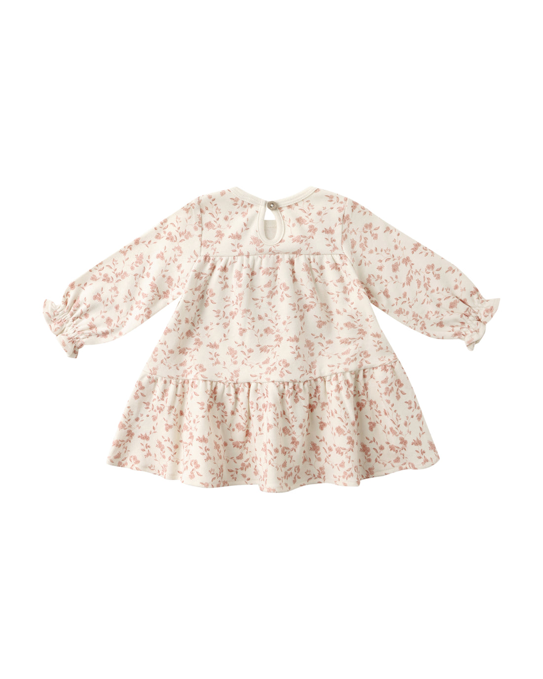 Tiered Jersey Dress: French Garden