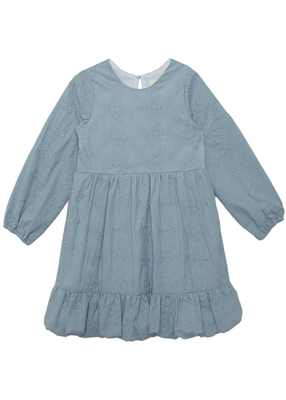 Eva Dress: Blue Etylet