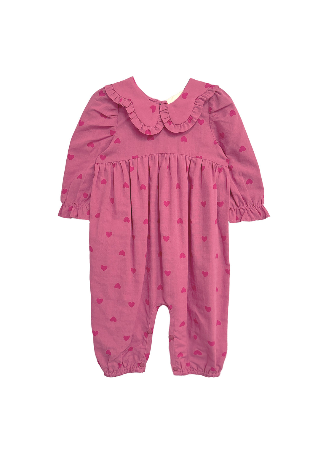 Perfect in Pink Romper: Hearts