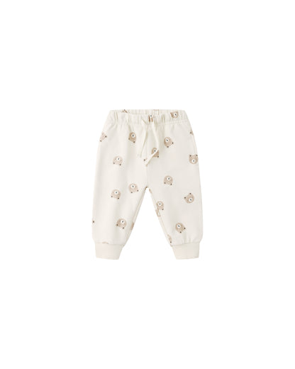 Relaxed Sweatpants: Brown Bear