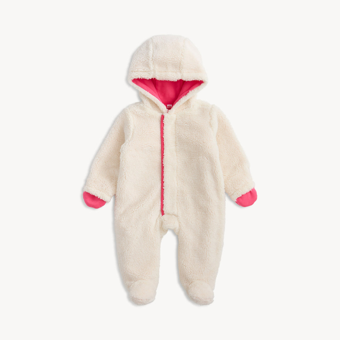 Gentle Cream Sherpa Footie