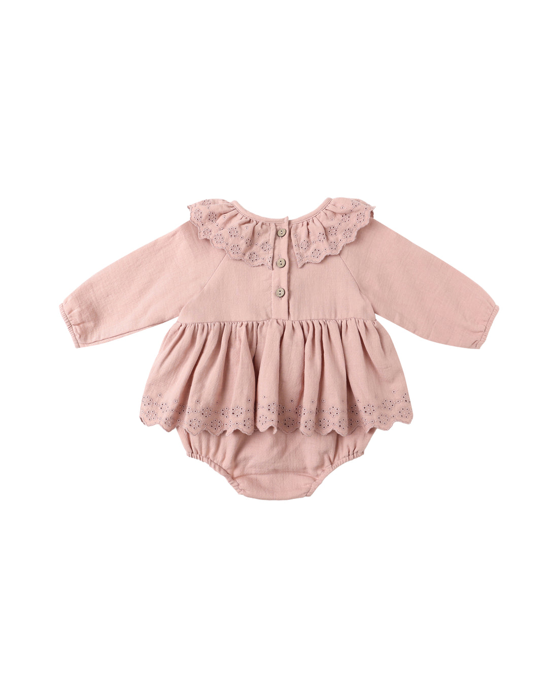 Thalia Romper: Rose