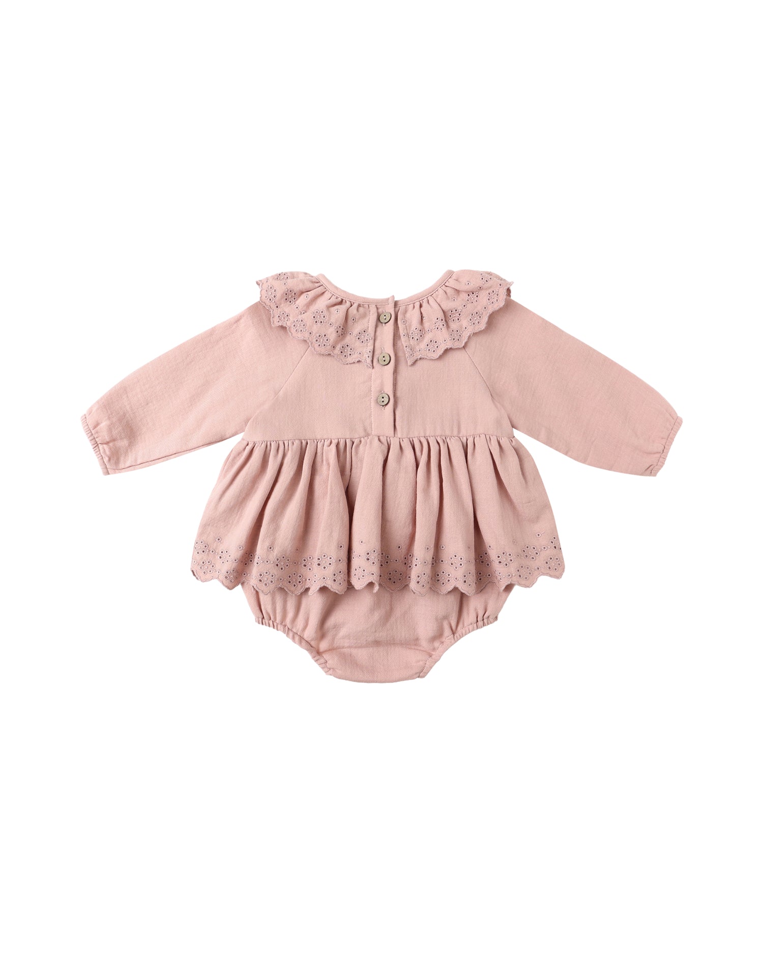 Thalia Romper: Rose