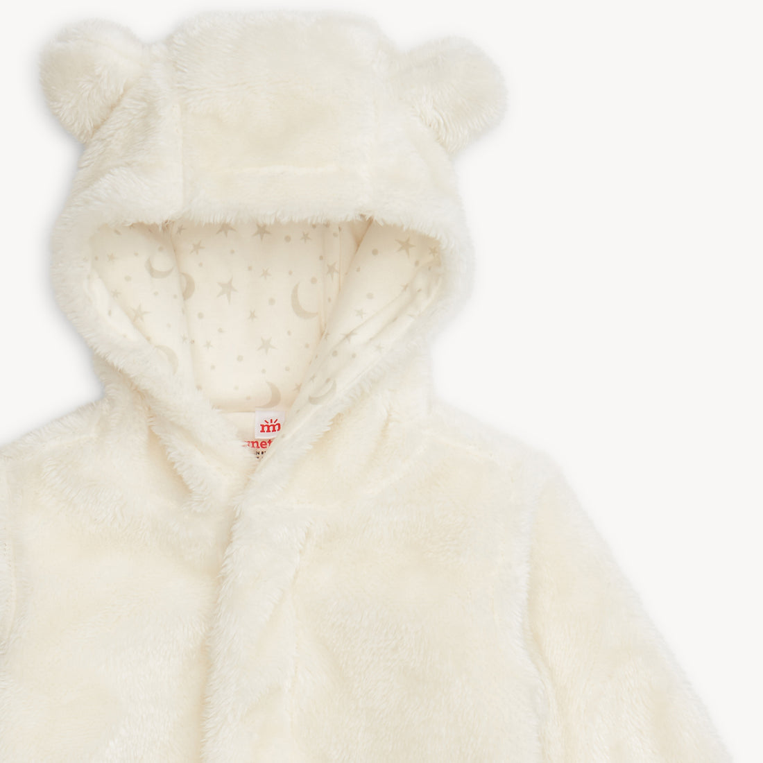 Cloud Minky Bear Footie