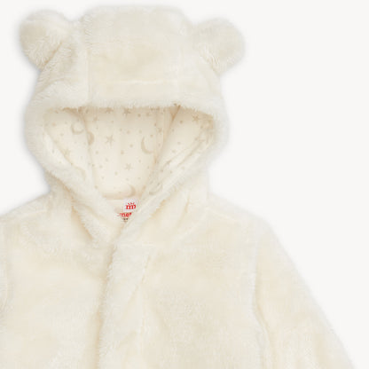 Cloud Minky Bear Footie