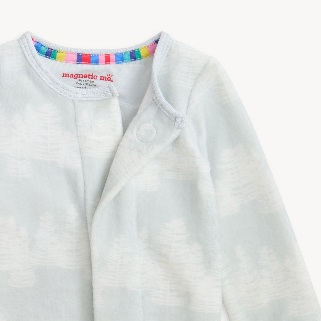 Birch Trees Velour Footie