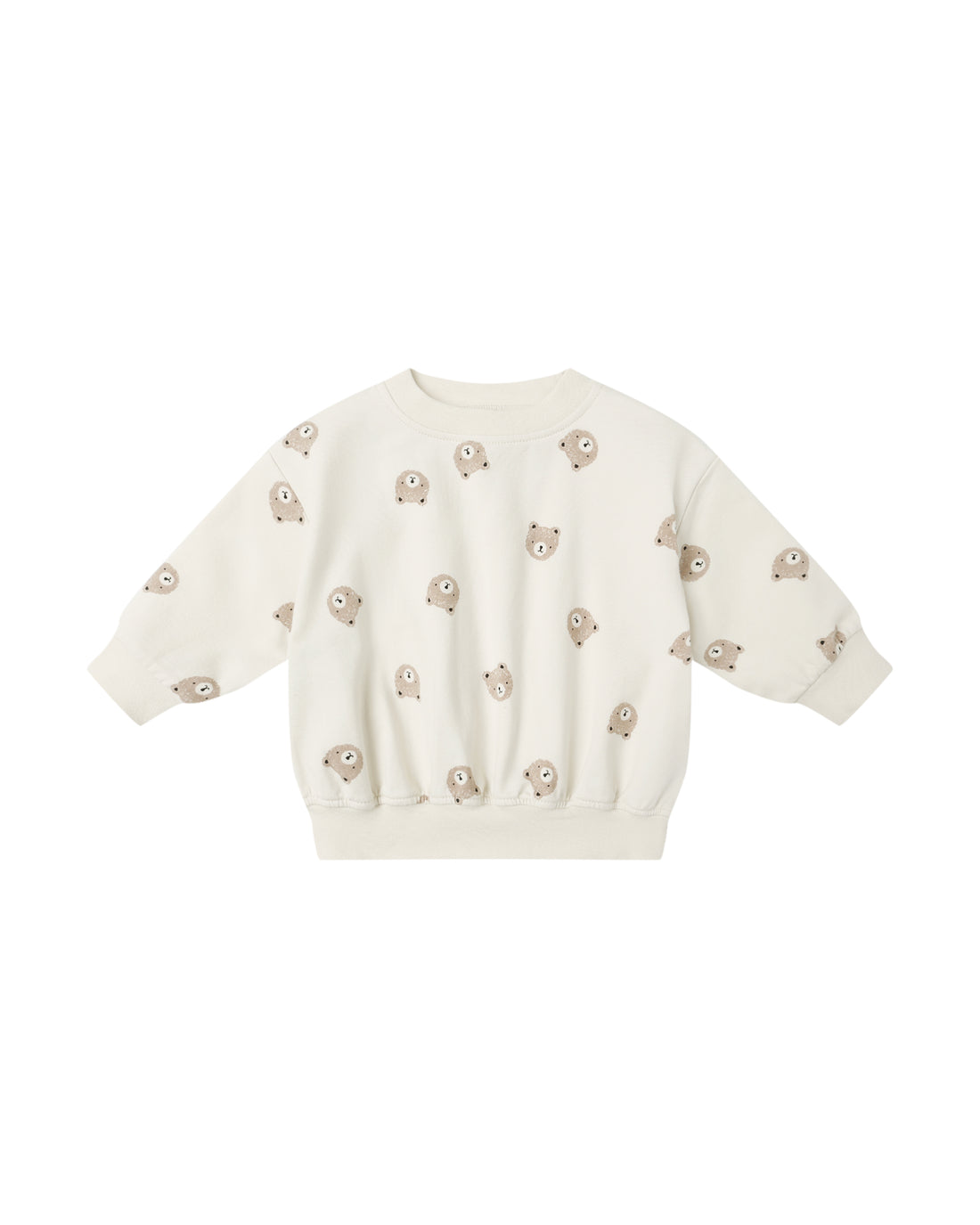 Relaxed Sweatshirt: Brown Bear