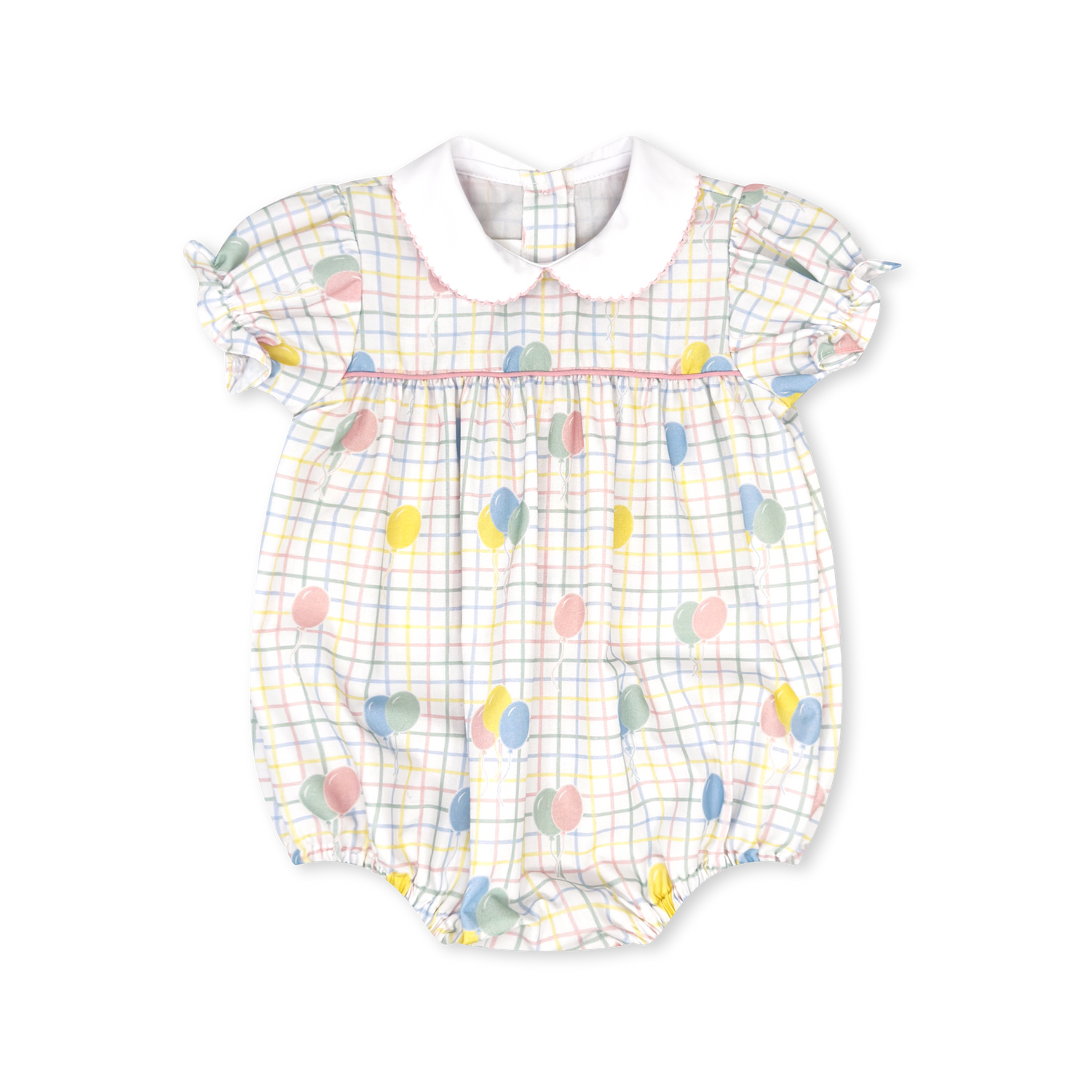 Charleston Bubble: Party Time Balloon Plaid