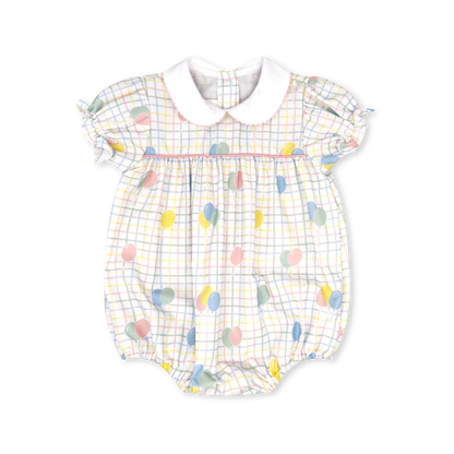 Charleston Bubble: Party Time Balloon Plaid