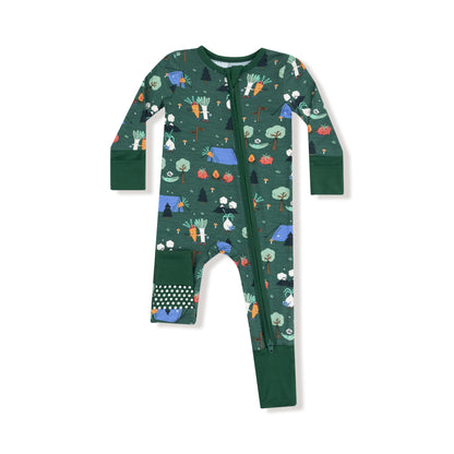 Camping Veggies 2 Way Zipper Romper