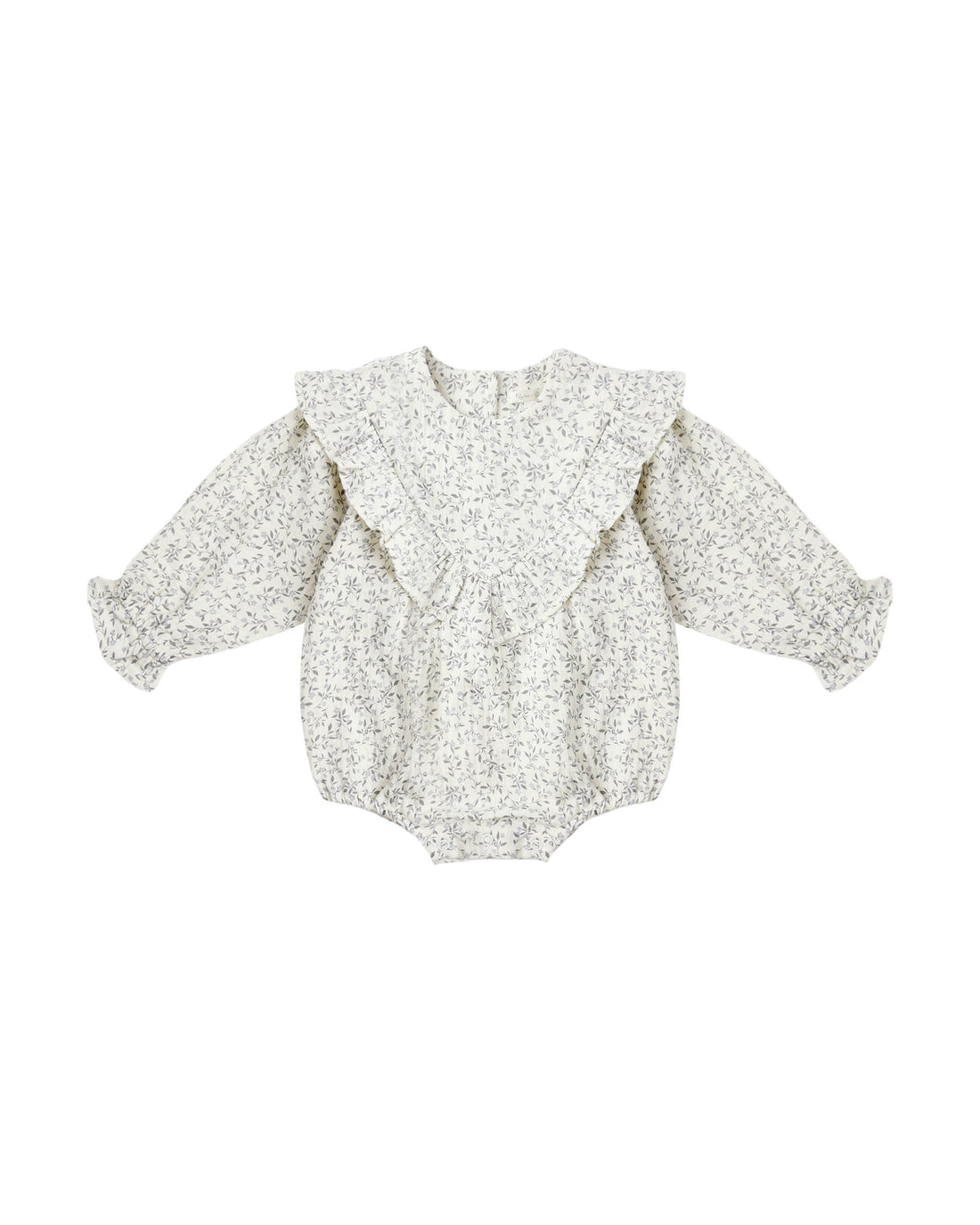 Winnie Romper: Blue Vines