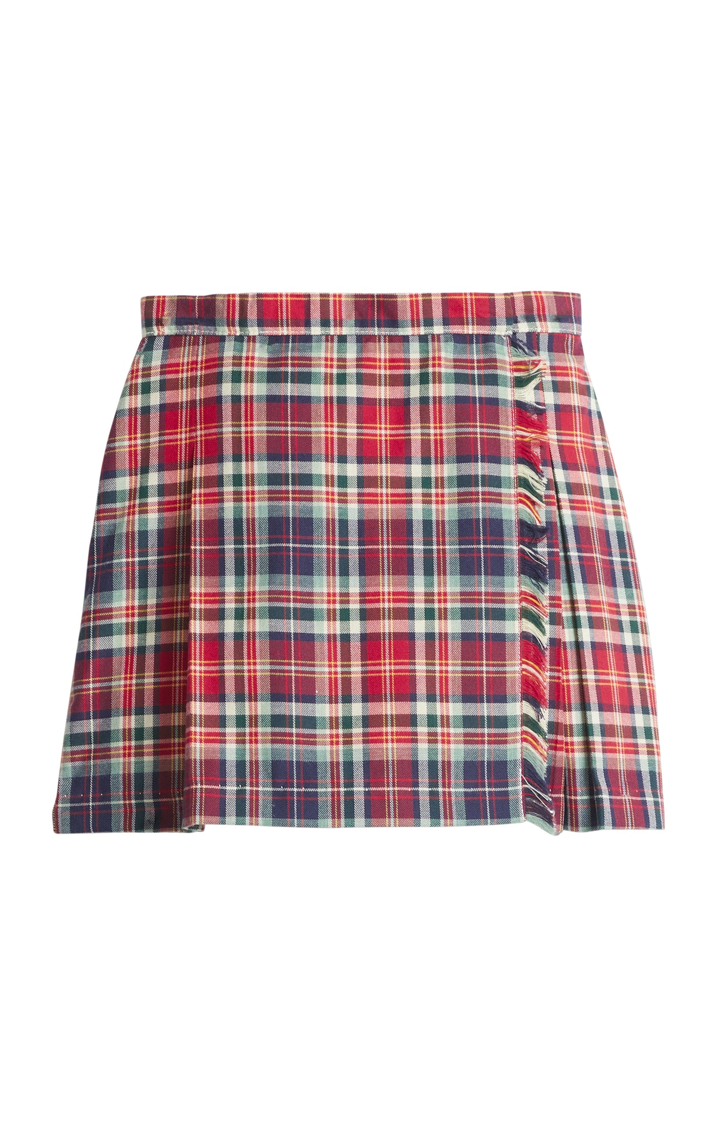 Fringe Skirt: Middleburg Plaid