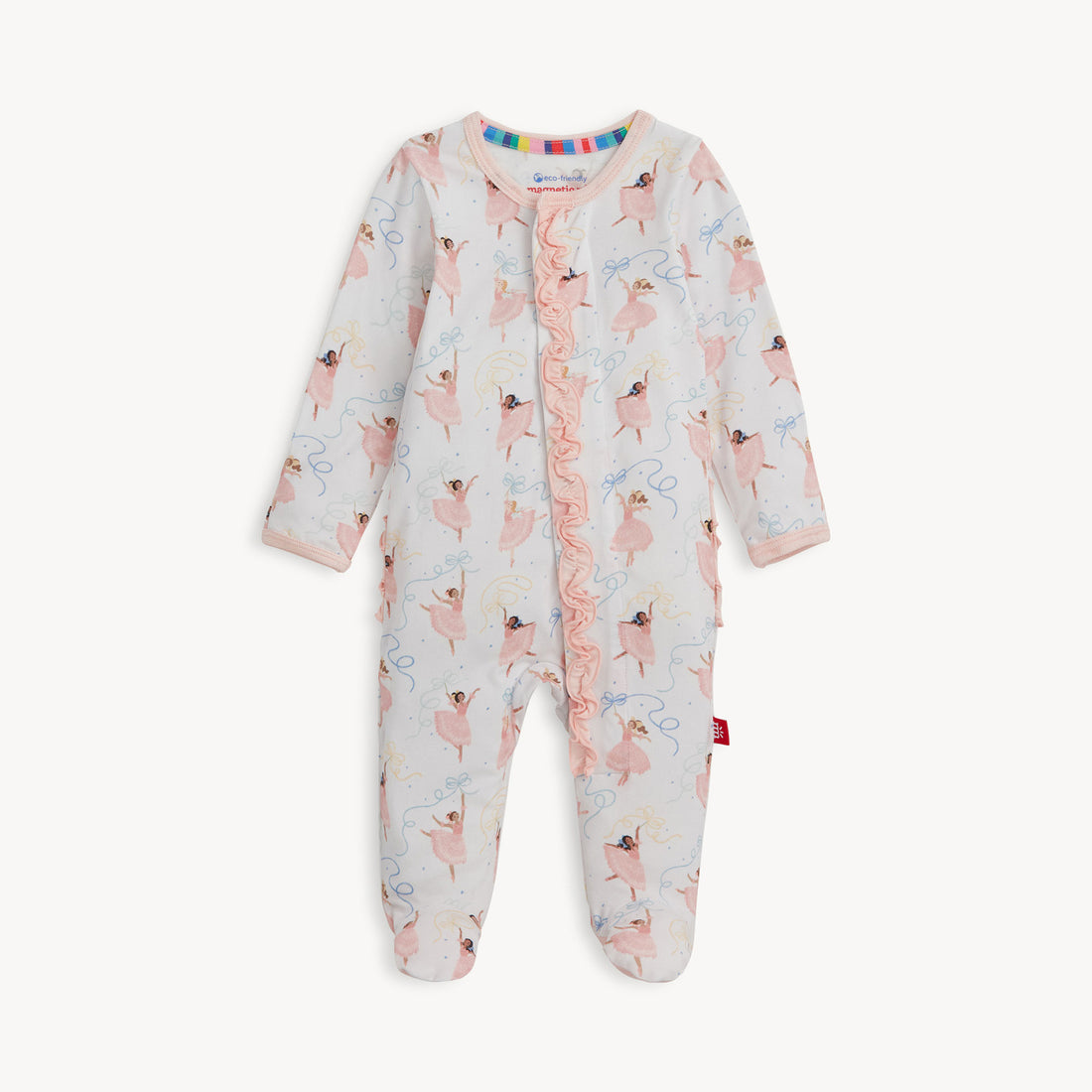Pretty Plies Modal Ruffle Footie