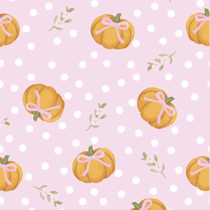 Faith Dress: Pink Pumpkin Patch Delight
