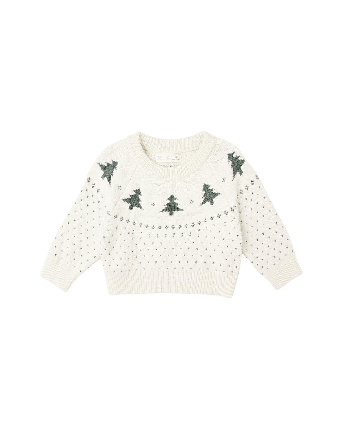 Faire Isle Sweater: Trees